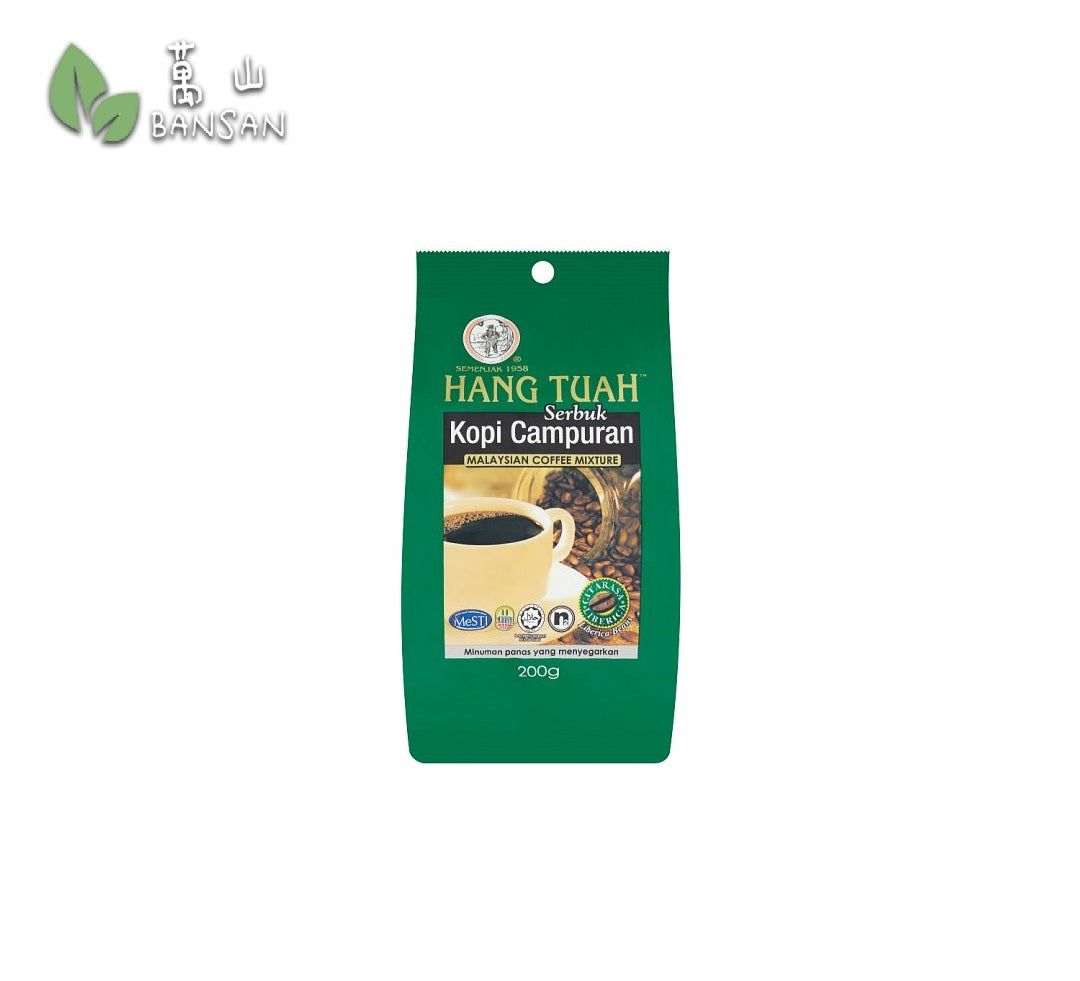 Hang Tuah Malaysian Coffee Mixture Liberica Beans 200g Bansan Penang