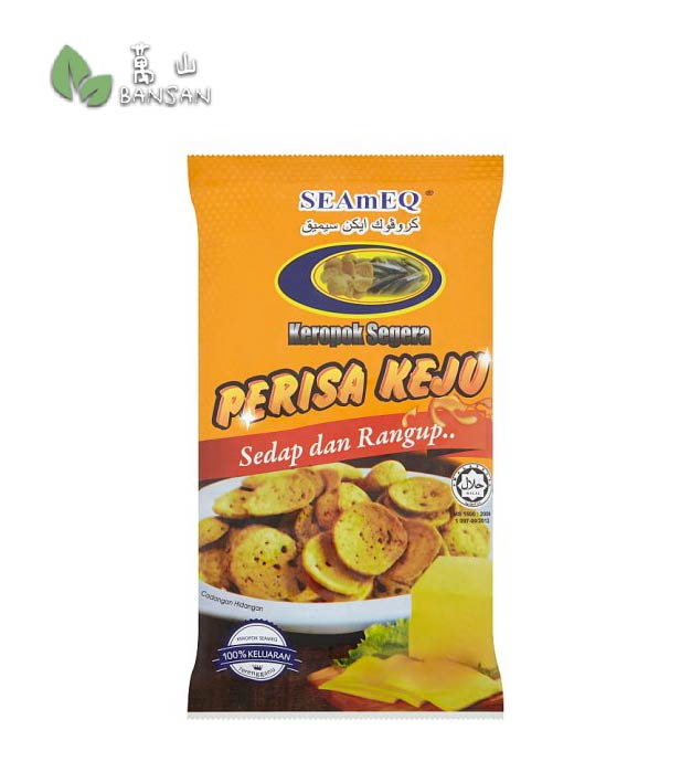 SEAmEQ Keropok Segera Perisa Keju [38g] - Bansan Penang