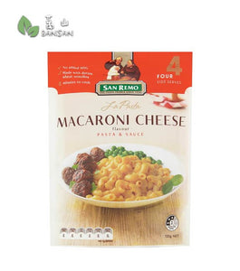 San Remo La Pasta Macaroni Cheese Flavour Pasta & Sauce [120g] - Bansan Penang