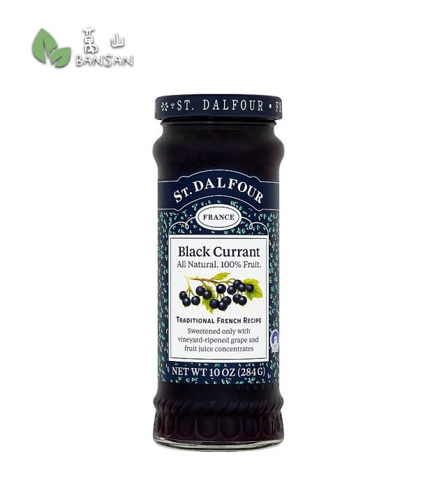 St. Dalfour Black Currant High Fruit Content Spread [284g] - Bansan Penang