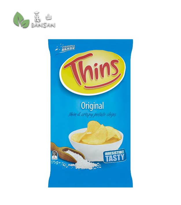 Thins Original Thin & Crispy Potato Chips [175g] - Bansan Penang