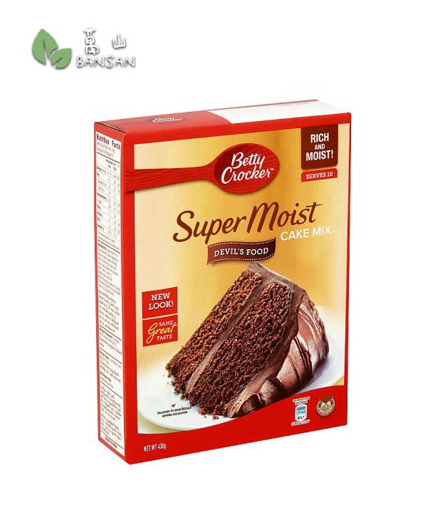 Betty Crocker Devil's Food Super Moist Cake Mix [430g] - Bansan Penang