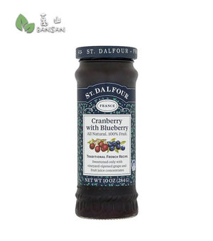 St. Dalfour Cranberry with Blueberry High Fruit Content Spread [284g] - Bansan Penang