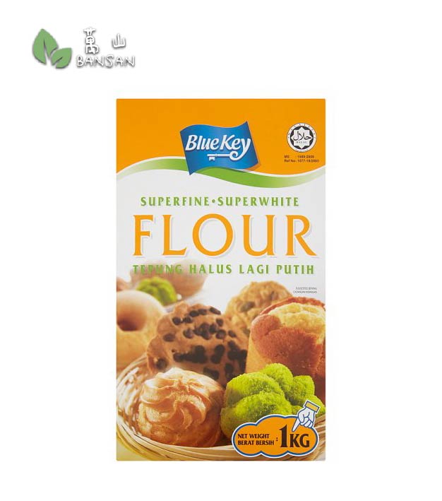 Blue Key Superfine Superwhite Flour [1kg] - Bansan Penang