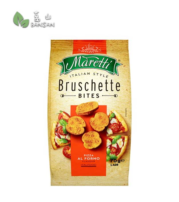 Maretti Pizza Al Forno Flavour Bruschette Bites [70g] - Bansan Penang