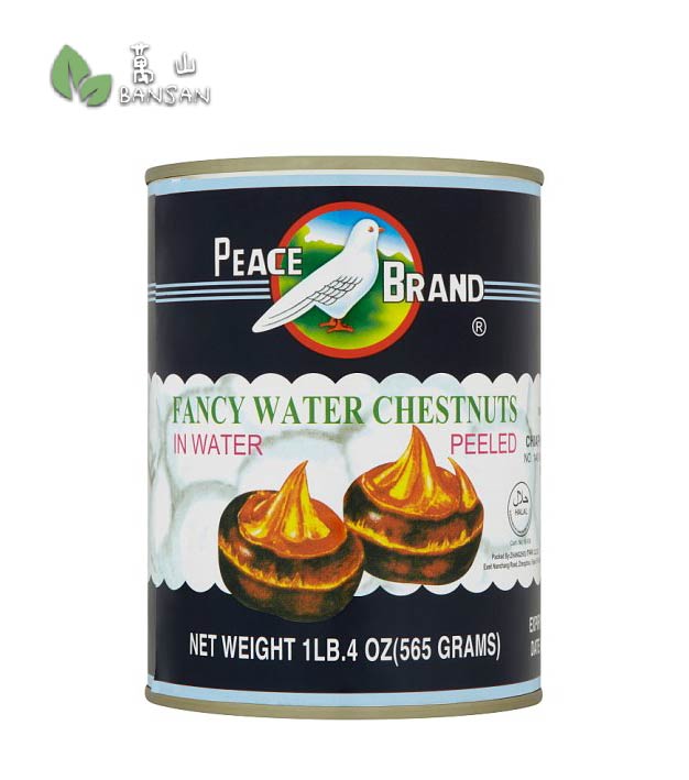 Peace Brand Fancy Water Chestnuts In Water [565g] - Bansan Penang