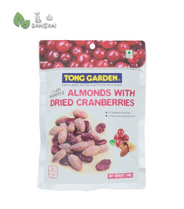Tong Garden Almonds With Dried Cranberries [140g] - Bansan Penang