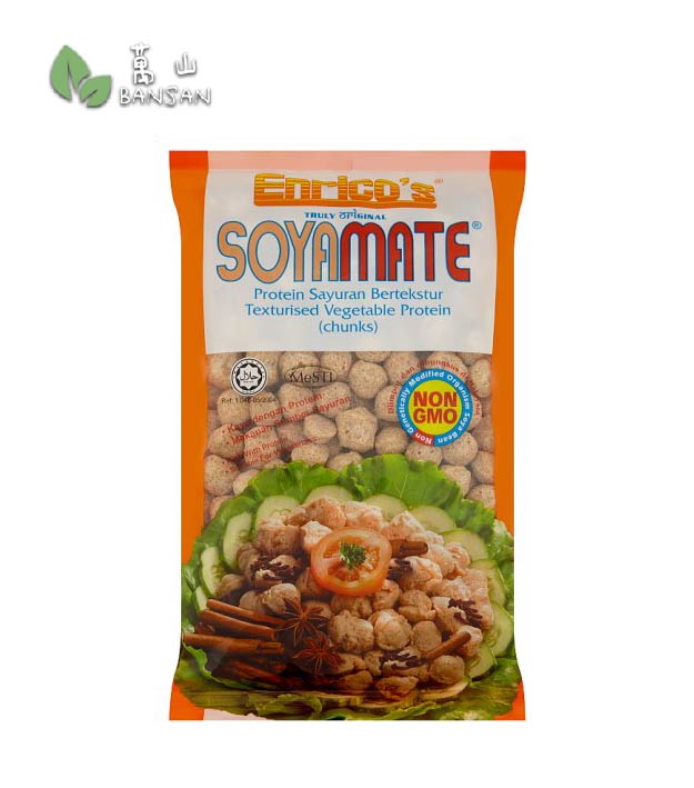 Enrico's Soyamate Texturised Vegetable Protein Chunks [250g] - Bansan Penang