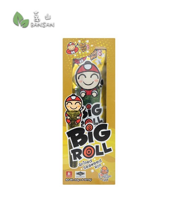 Tao Kae Noi Big Roll Spicy Grilled Squid Flavour Grilled Seaweed [6 Packets x 3.6g] - Bansan Penang