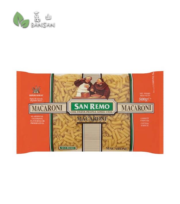 San Remo Macaroni No. 38 Pasta [500g] - Bansan Penang