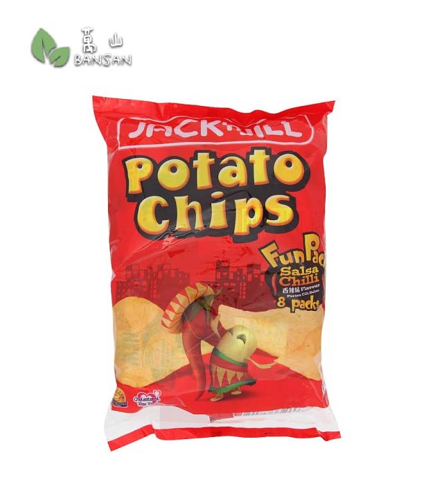 Jack 'n Jill Salsa Chilli Flavour Potato Chips [8 Packets x 15g] - Bansan Penang