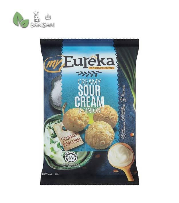 Eureka Creamy Sour Cream & Onion Gourmet Popcorn [80g] - Bansan Penang