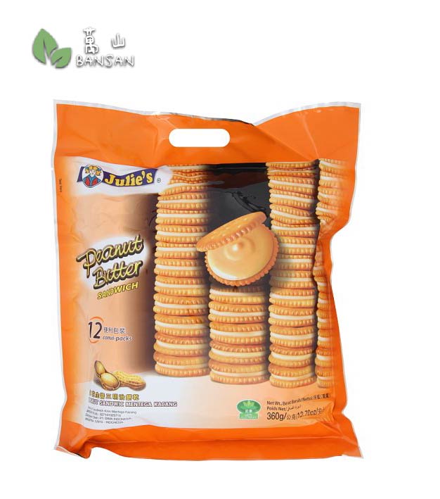 Julie's Peanut Butter Sandwich 12 Convi-Packs [360g] - Bansan Penang