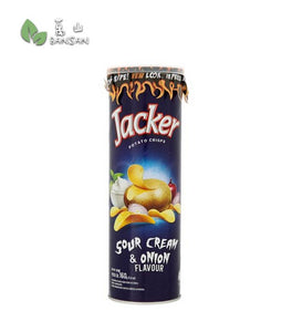 Jacker Sour Cream & Onion Potato Crisps [160g] - Bansan Penang