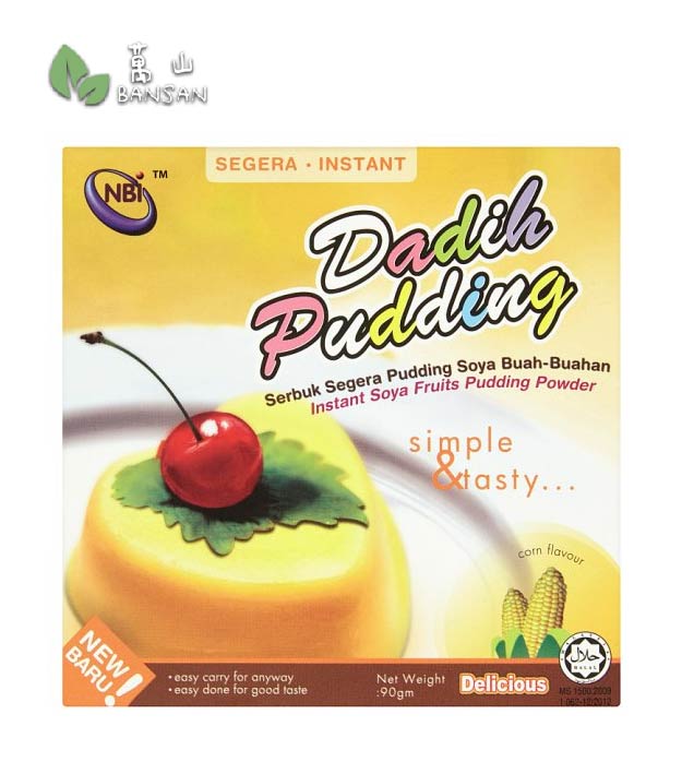 NBI Dadih Corn Flavour Instant Soya Fruits Pudding Powder [90g] - Bansan Penang