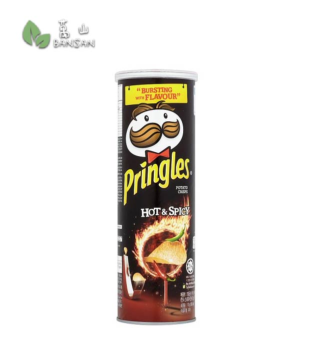 Pringles Hot & Spicy Potato Crisps [107g] - Bansan Penang