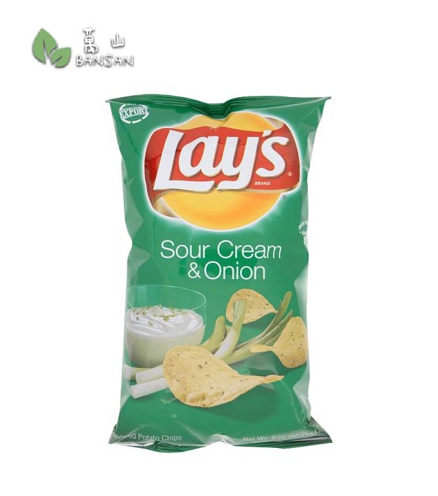 Lay's Sour Cream & Onion Potato Chips [184.2g] - Bansan Penang