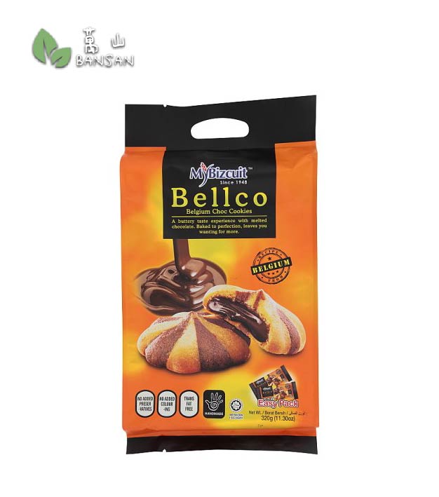 MyBizcuit Bellco Belgium Choc Cookies [320g] - Bansan Penang