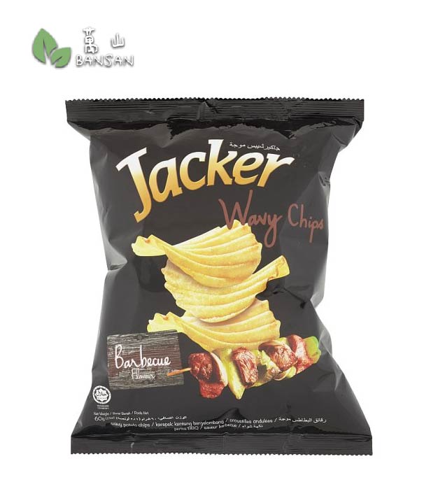 Jacker Barbecue Wavy Potato Chips [60g] - Bansan Penang