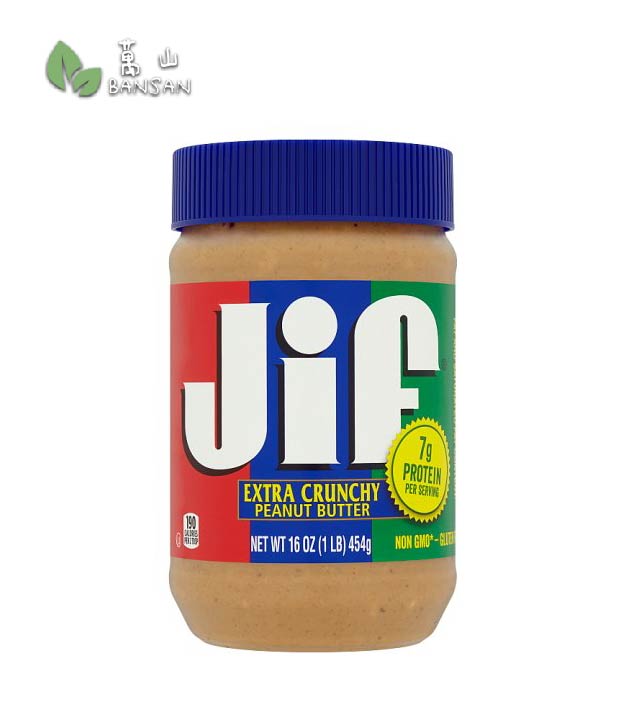 Jif Extra Crunchy Peanut Butter [454g] - Bansan Penang