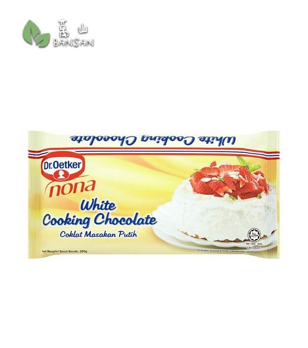 Dr. Oetker Nona White Cooking Chocolate [200g] - Bansan Penang