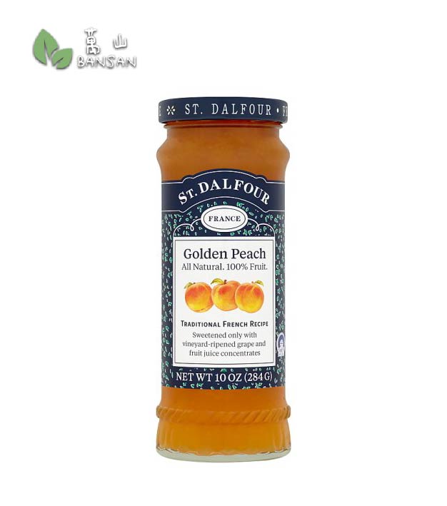 St. Dalfour Golden Peach High Fruit Content Spread [284g] - Bansan Penang