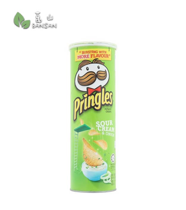 Pringles Sour Cream & Onion Potato Crisps [107g] - Bansan Penang