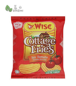 Wise Cottage Fries Tomato Ketchup Crinkle Cut Potato Chips [65g] - Bansan Penang