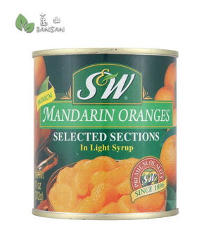 S&W Premium Mandarin Oranges Light Syrup [312g] - Bansan Penang