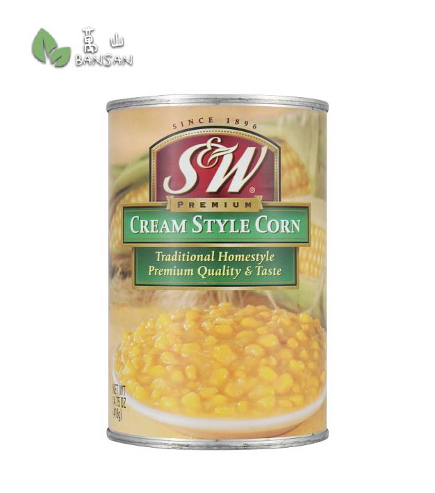 S&W Premium Cream Style Corn [418g] - Bansan Penang