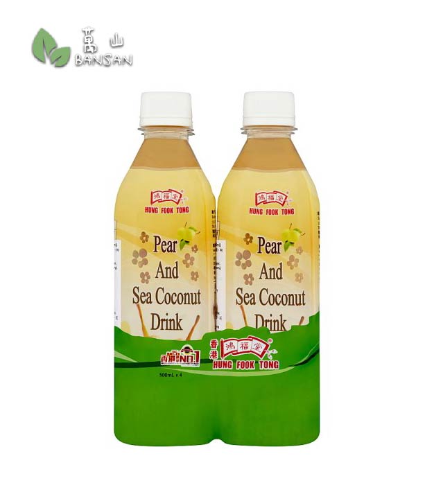 Hung Fook Tong Pear and Sea Coconut Drink [4 x 500ml] - Bansan Penang