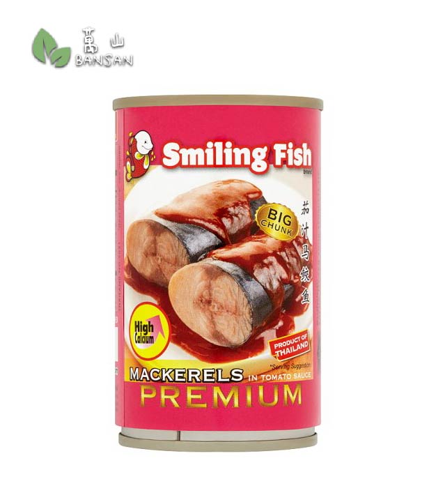 Smiling Fish Premium Mackerels in Tomato Sauce [155g] - Bansan Penang