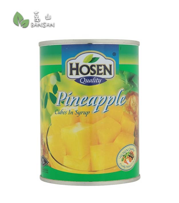 Hosen Pineapple Cubes in Syrup [565g] - Bansan Penang