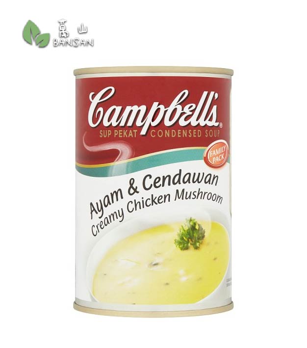 Campbell's Creamy Chicken Mushroom Condensed Soup Family Pack [420g] - Bansan Penang