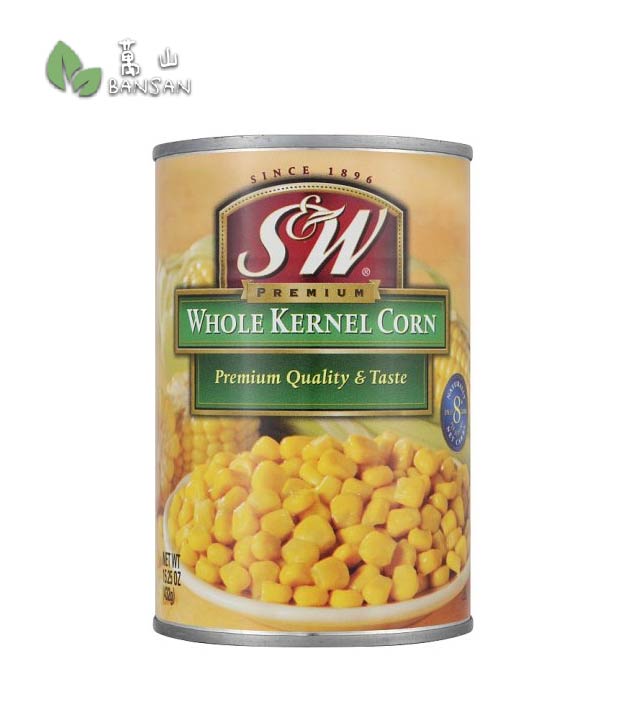 S&W Premium Whole Kernel Corn [432g] - Bansan Penang
