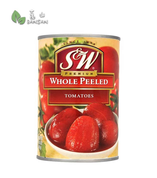 S&W Premium Whole Peeled Tomatoes [411g] - Bansan Penang