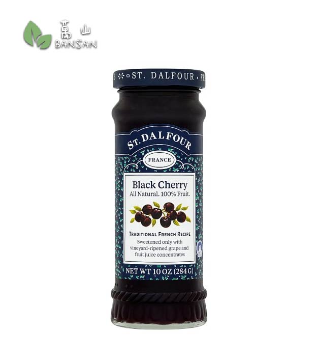 St. Dalfour Black Cherry High Fruit Content Spread [284g] - Bansan Penang