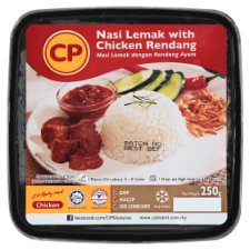 CP Nasi Lemak With Chicken Rendang 250g - Bansan Penang