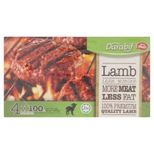 Darabif Lamb Lean Burger Patties 4pcs 100g - Bansan Penang