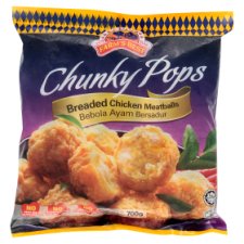 Farm's Best Chunky Pops Breaded Chicken Meatballs 700g - Bansan Penang