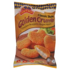 Farm's Best Classic Style Golden Crumb Chicken Nuggets 1kg - Bansan Penang