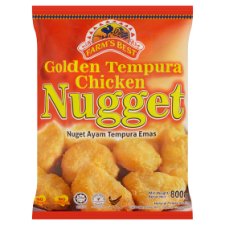 Farm's Best Golden Tempura Chicken Nugget 800g - Bansan Penang