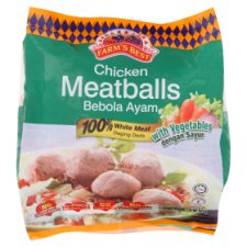 Farm's Best Vegetables Chicken Meatballs 400g - Bansan Penang