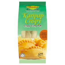 Fatihah Crispy Curry Puff Chicken Traditional Home Recipe 8pcs 280g - Bansan Penang