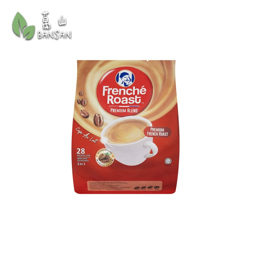 Frenché Roast Premium Blend French Roast 3 in 1 Premix Coffee 28 Sachets x 19g (532g) - Bansan Penang