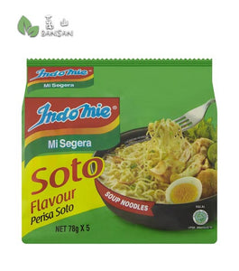 Indomie Soto Flavour Soup Noodles [5 Packets x 78g] - Bansan Penang