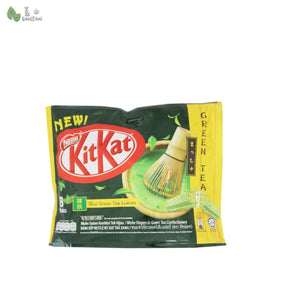 KitKat Wafer Fingers in Green Tea Confectionery 8 x 17g - Bansan Penang