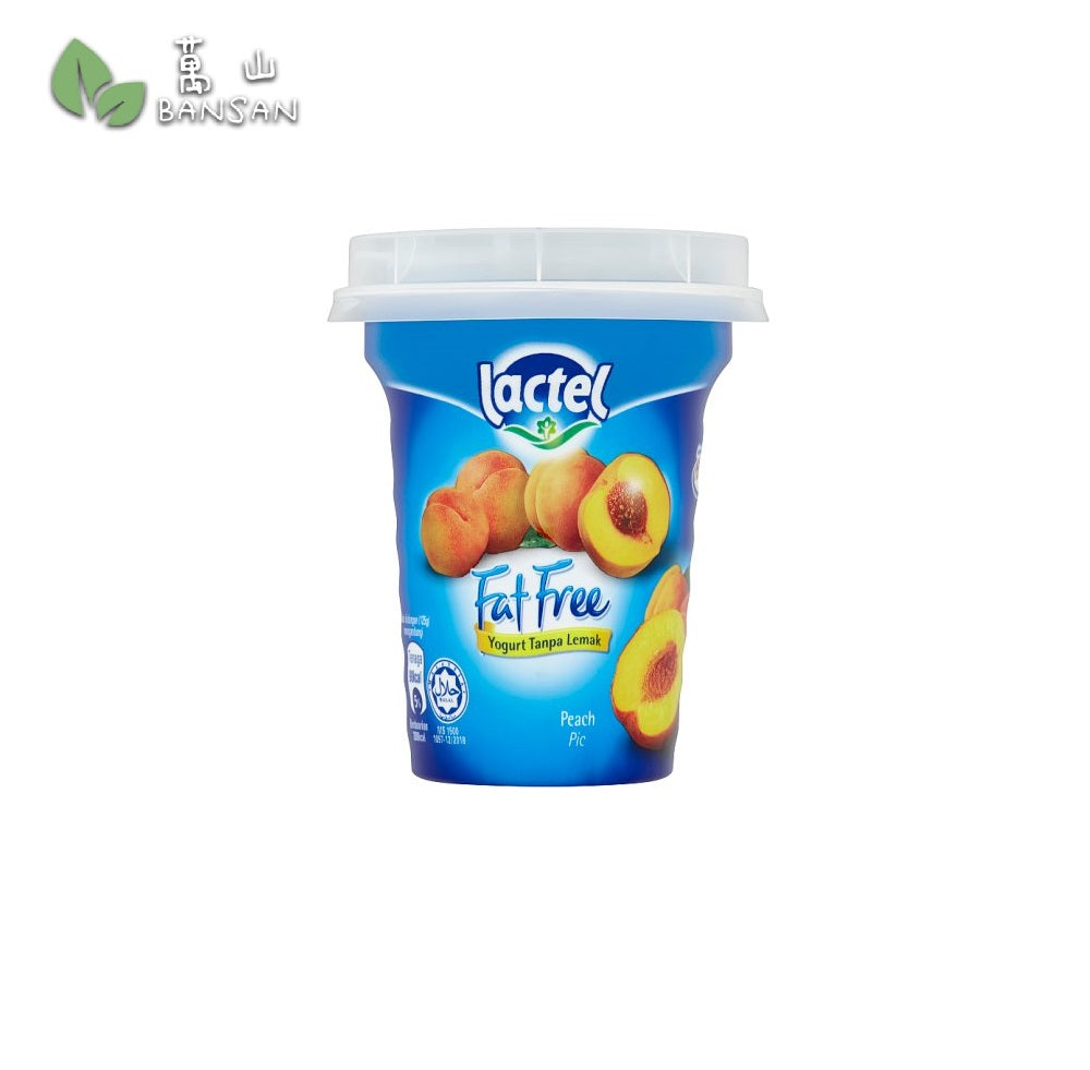 Lactel Fat Free Yogurt Peach 125g - Bansan Penang