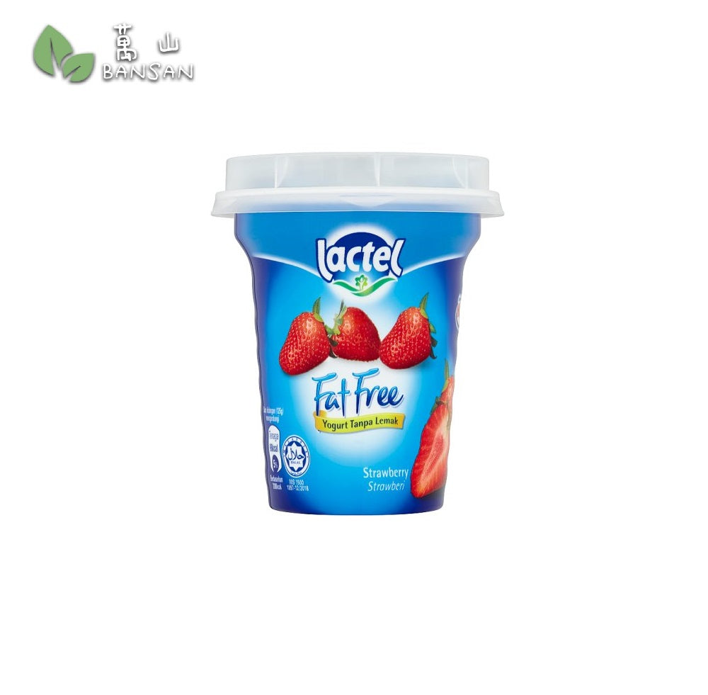 Lactel Fat Free Yogurt Strawberry 125g - Bansan Penang