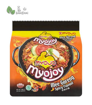 Myojo Myojoy Mee Goreng Spicy Flavour Instant Noodles [5 Packets x 80g] - Bansan Penang